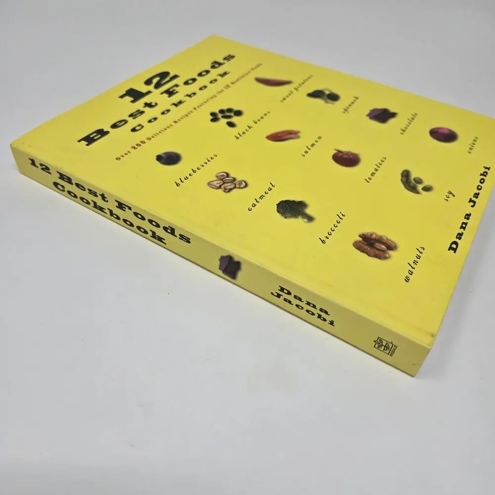 12 Best Foods Cookbook by Dana Jacobi softcover